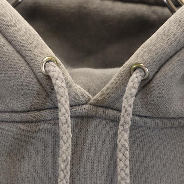 STUSSY ステューシー 長袖 スウェットパーカー S グレー系 裏起毛 メンズ