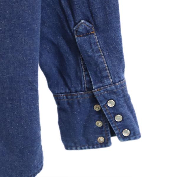 Carhartt カーハート 80s ヴィンテージ 長袖 デニム ウエスタンシャツ 14 1/2 メンズ