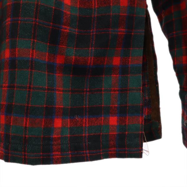 ペンドルトン 40s ウール チェック ジャケット グリーン系 PENDLETON レディース