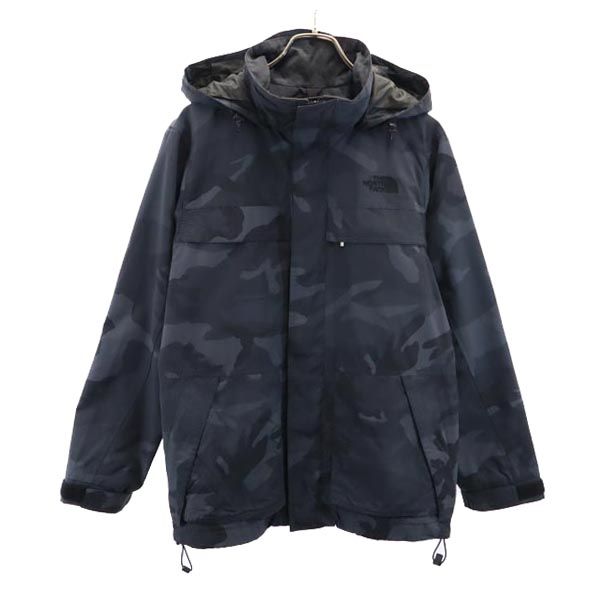 THE NORTH FACE ノースフェイス アウトドア NP10716 カモフラ柄 マウンテンパーカー S グレー系 メンズ