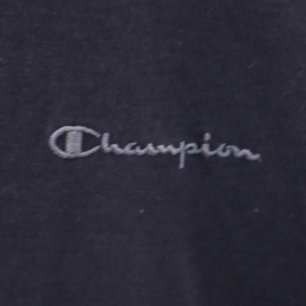 Champion チャンピオン 90s オールド ヴィンテージ 長袖 Tシャツ ネイビー系 ロンT メンズ