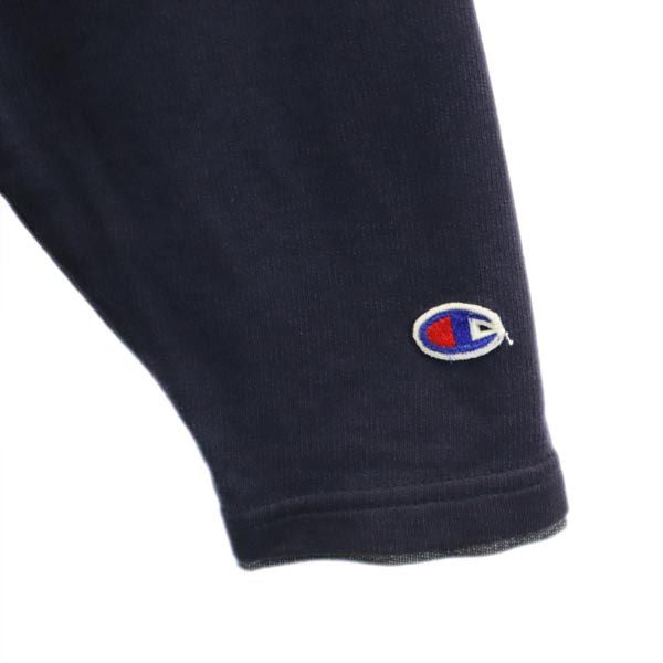 Champion チャンピオン 90s オールド ヴィンテージ 長袖 Tシャツ ネイビー系 ロンT メンズ