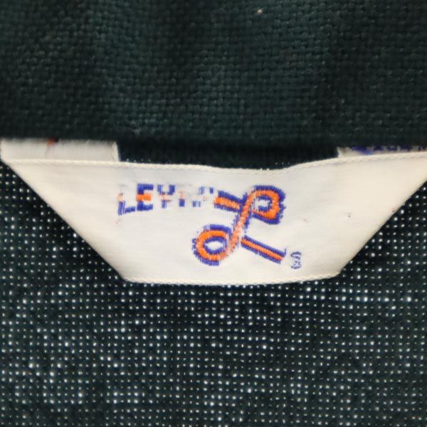 Levi's リーバイス 70s オールド ヴィンテージ ビッグE 長袖 シャツ グリーン レディース