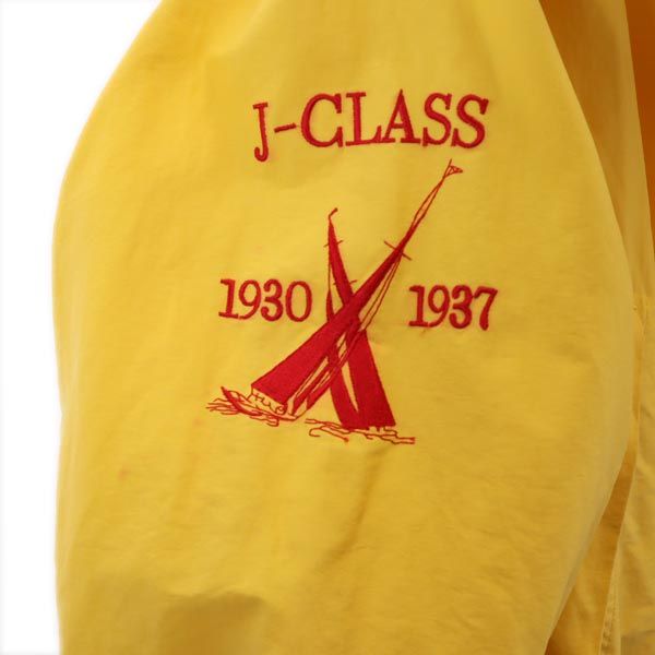 NAUTICA ノーティカ 90s オールド セーリング ジャケット XL イエロー フード メンズ