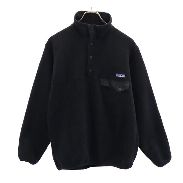 パタゴニア フリースジャケット XS ブラック patagonia プルオーバー アウトドア メンズ
