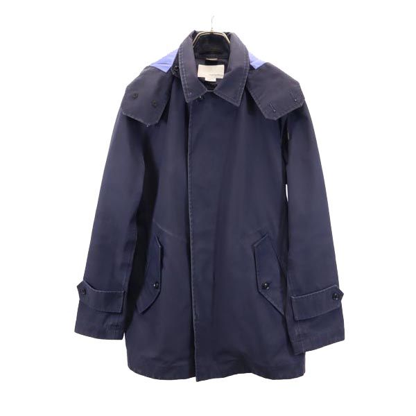 nanamica ナナミカ GOR-TEX ステンカラーコート S ネイビー ジャケット ゴアテックス メンズ