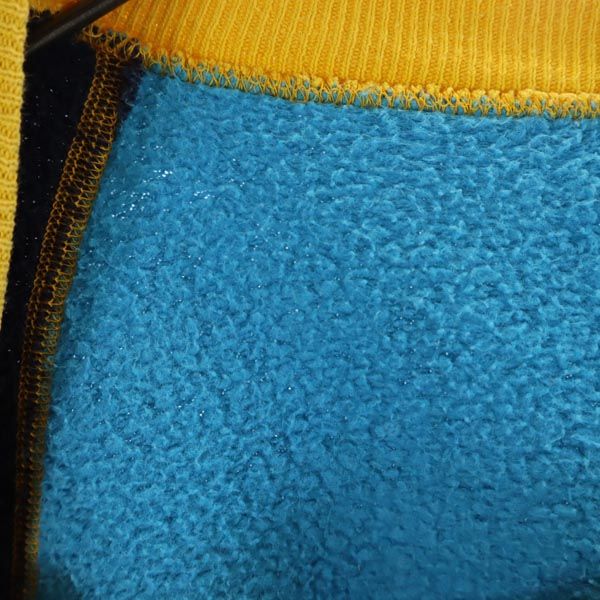 HUMAN MADE ヒューマンメイド クレイジーパターン 長袖 スウェット トレーナー S ブルー系 裏起毛 メンズ