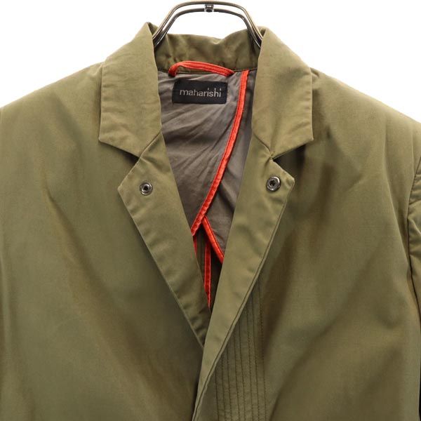 maharishi マハリシ ミリタリー テーラードジャケット XS カーキ メンズ
