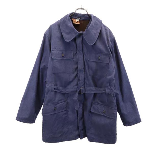ユーロワーク 80s ヴィンテージ 2WAY ジャケット ネイビー EURO WORK ライナー付 メンズ