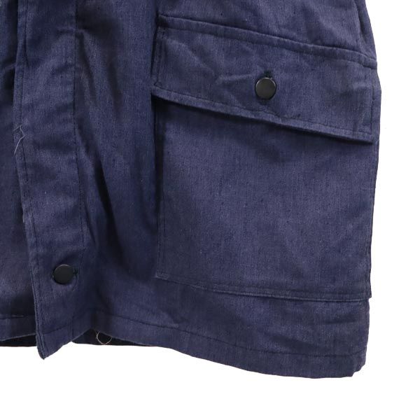 ユーロワーク 80s ヴィンテージ 2WAY ジャケット ネイビー EURO WORK ライナー付 メンズ