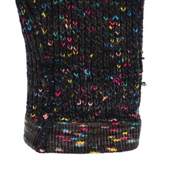 KENZO ケンゾー 日本製 ウールブレンド 長袖 ニット カーディガン 大襟 レディース