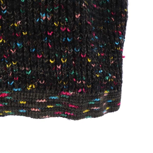 KENZO ケンゾー 日本製 ウールブレンド 長袖 ニット カーディガン 大襟 レディース