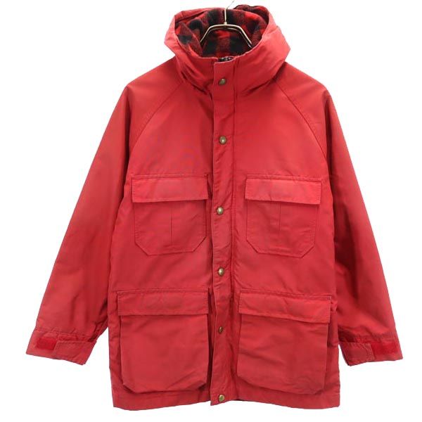 L.L.Bean エルエルビーン 80s USA製 ヴィンテージ マウンテンパーカー S レッド アウトドア メンズ