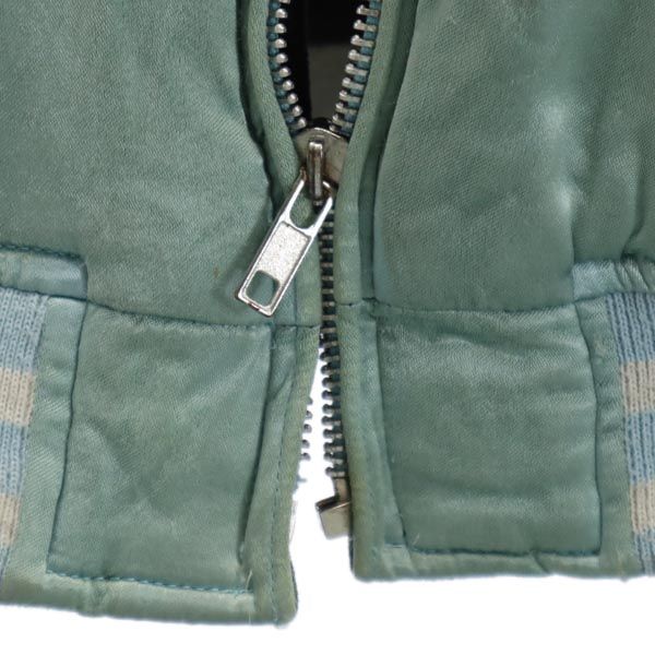 AVIREX アヴィレックス 長袖 リバーシブル スカジャン M 黒×青 メンズ