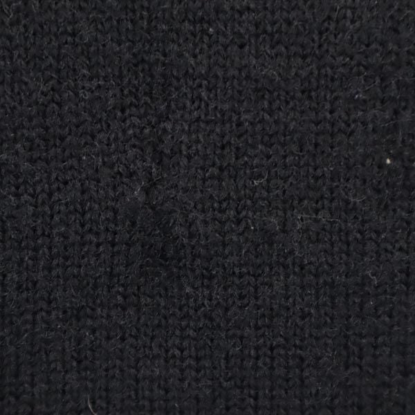 SANDKNIT サンドニット 40s 50s レタード 長袖 ニット カーディガン 42 ブラック系 メンズ