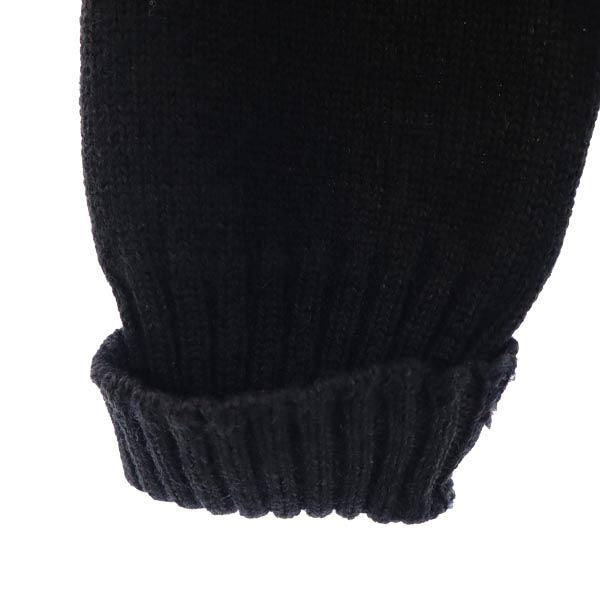 SANDKNIT サンドニット 40s 50s レタード 長袖 ニット カーディガン 42 ブラック系 メンズ