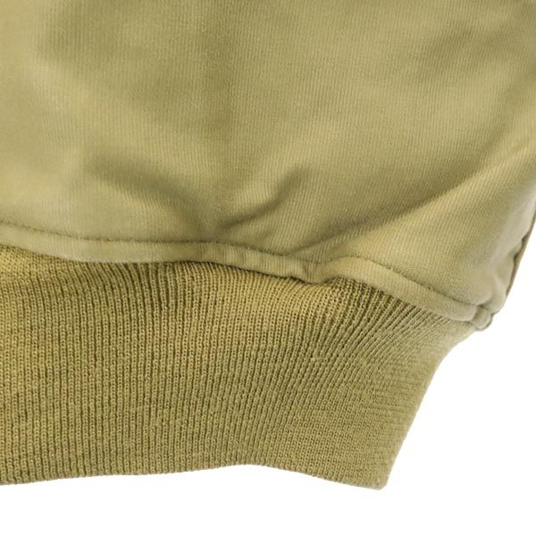 ヒューストン N-1 タイプ フライトジャケット 36 ベージュ系 HOUSTON 日本製 裏起毛 ブルゾン メンズ