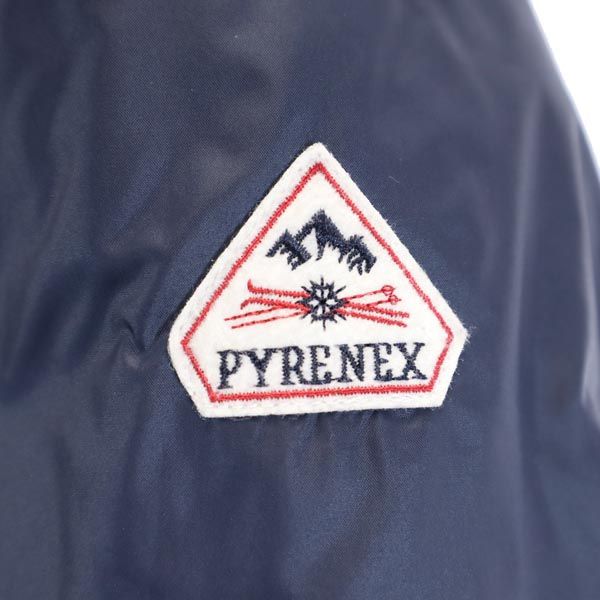 ピレネックス ダウンジャケット 38 ネイビー Pyrenex レディース