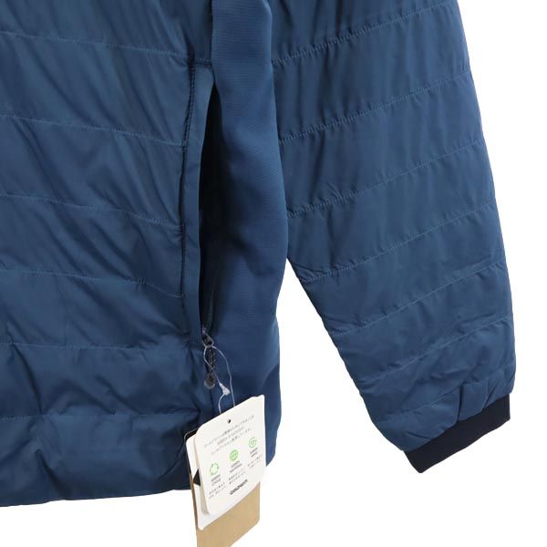 未使用 THE NORTH FACE ノースフェイス ND92101 ハーフジップ 50/50ダウンプル ダウンジャケット M ブルー系 プルオーバー 収納袋 コンパクトダウン メンズ