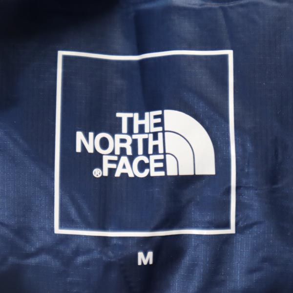 未使用 THE NORTH FACE ノースフェイス ND92101 ハーフジップ 50/50ダウンプル ダウンジャケット M ブルー系 プルオーバー 収納袋 コンパクトダウン メンズ