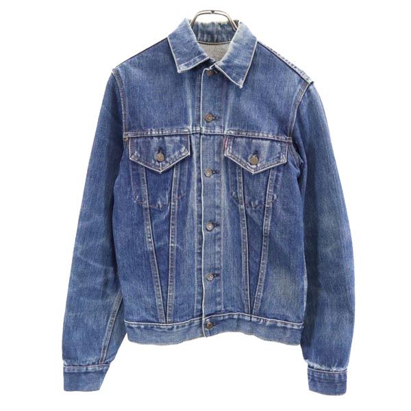 リーバイス 60s 70s ビッグE 558 3rd ロング ボタン裏525 長袖 デニムジャケット Levi's ジージャン メンズ