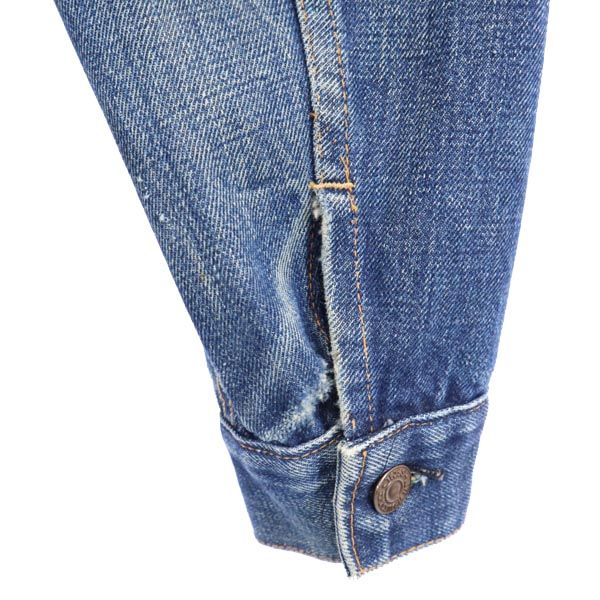 Levi's リーバイス 60s 70s ビッグE 558 3rd ロング ボタン裏525 長袖 デニムジャケット ジージャン メンズ