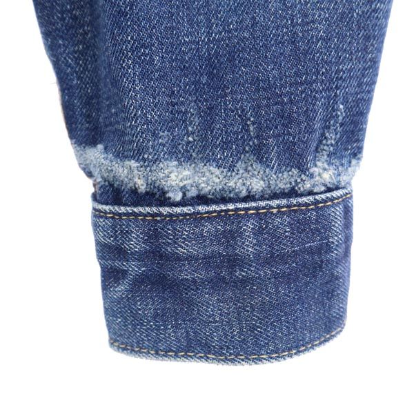 リーバイス 60s 70s ビッグE 558 3rd ロング ボタン裏525 長袖 デニムジャケット Levi's ジージャン メンズ