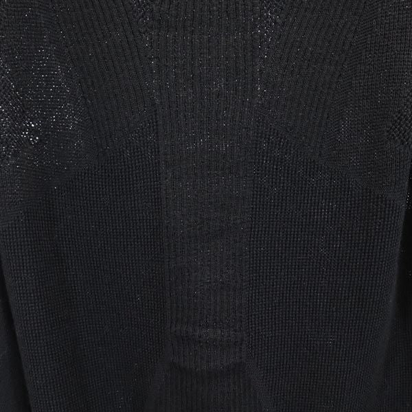 snowpeak スノーピーク 日本製 ウール100% 長袖 ニット S ブラック系 セーター メンズ