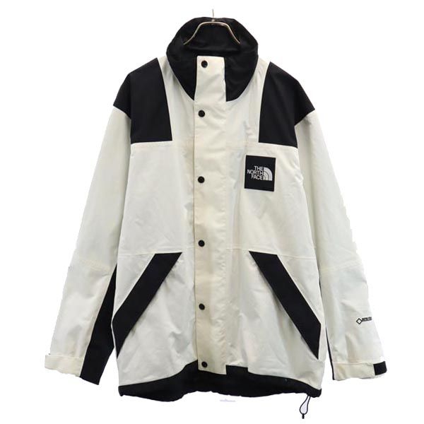 THE NORTH FACE ザノースフェイス NP11961 アウトドア レイジ ジーティーエックス シェル ジャケット ナイロンジャケット L ホワイト×ブラック ゴアテックス メンズ