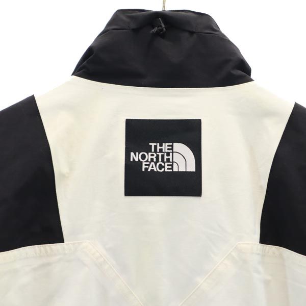 THE NORTH FACE ザノースフェイス NP11961 アウトドア レイジ ジーティーエックス シェル ジャケット ナイロンジャケット L ホワイト×ブラック ゴアテックス メンズ
