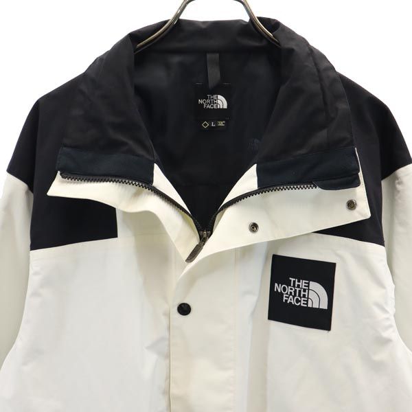 THE NORTH FACE ザノースフェイス NP11961 アウトドア レイジ ジーティーエックス シェル ジャケット ナイロンジャケット L ホワイト×ブラック ゴアテックス メンズ