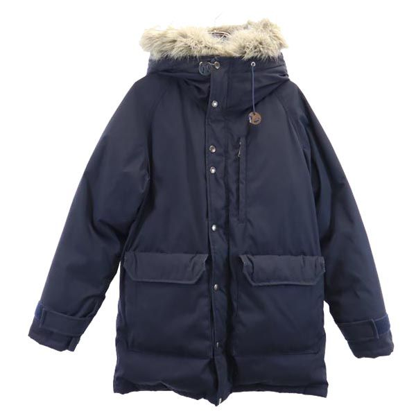 THE NORTH FACE PURPLE LABEL ザノースフェイス パープルレーベル ND2756N ロングセロー ダウンジャケット M ネイビー ファー フード アウトドア メンズ