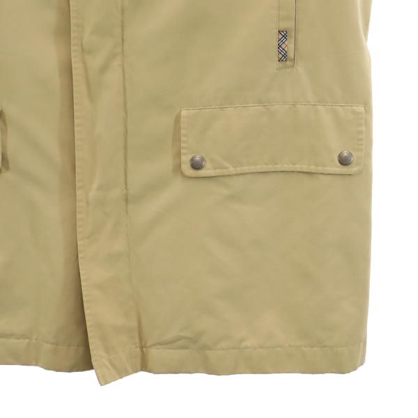 バーバリー 三陽商会 日本製 2WAY ステンカラーコート M ベージュ系 BURBERRY ライナー付き メンズ