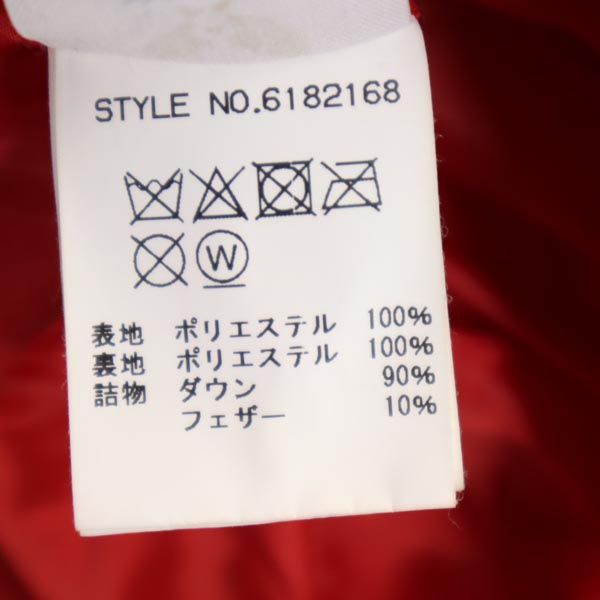 アヴィレックス パーカー ダウンジャケット L レッド AVIREX 6182168 メンズ