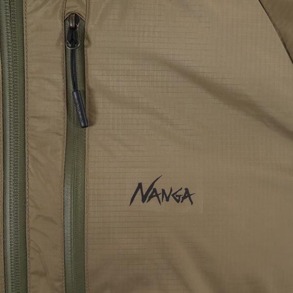 ナンガ 日本製 オーロラ ダウンジャケット S ブラウン系 NANGA ナイロン メンズ