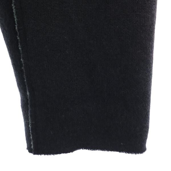 Salvatore Ferragamo サルヴァトーレフェラガモ イタリア製 ウールブレンド 長袖 テーラードジャケット L ブラック系 レディース