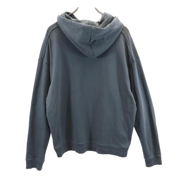 ラフシモンズ ポルトガル製 長袖 スウェットパーカー M グレー RAF SIMONS プルオーバー メンズ