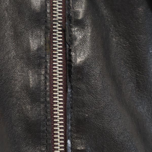 ポールスミス 羊革 レザージャケット ブラック Paul Smith メンズ