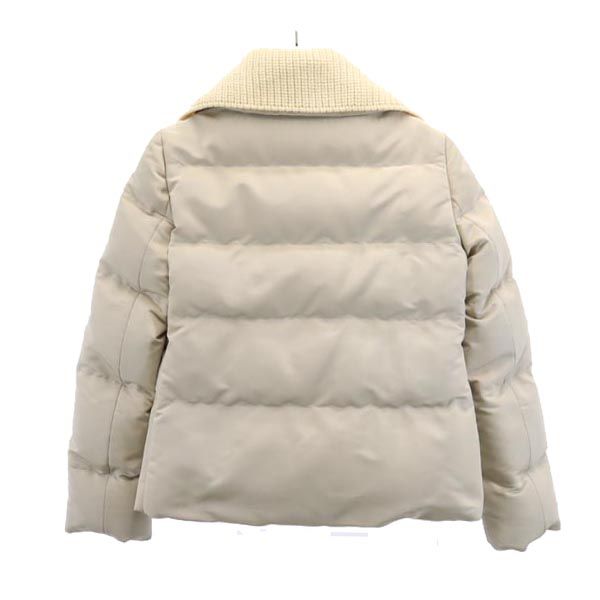 PRADA プラダ ダウンジャケット 38 ベージュ レディース