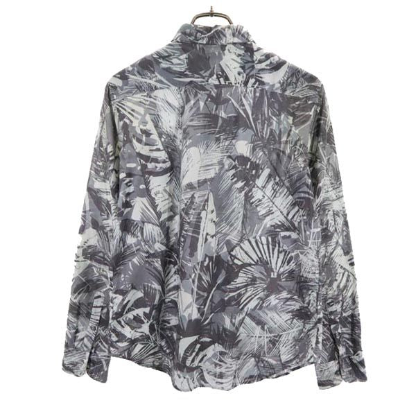 ピーエスポールスミス 日本製 総柄 長袖 シャツ M グレー系 PS Paul Smith メンズ