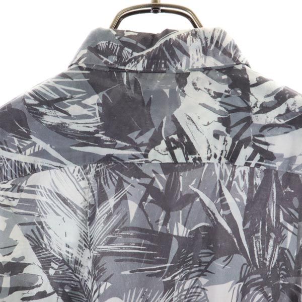 ピーエスポールスミス 日本製 総柄 長袖 シャツ M グレー系 PS Paul Smith メンズ