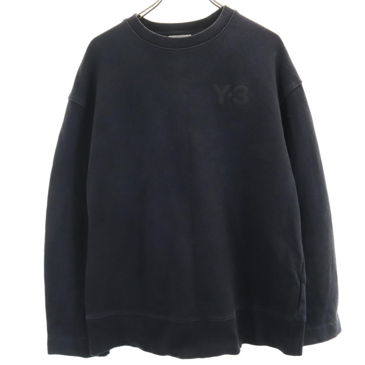 Y-3 ワイスリー 長袖 トレーナー S ブラック系 スウェット メンズ