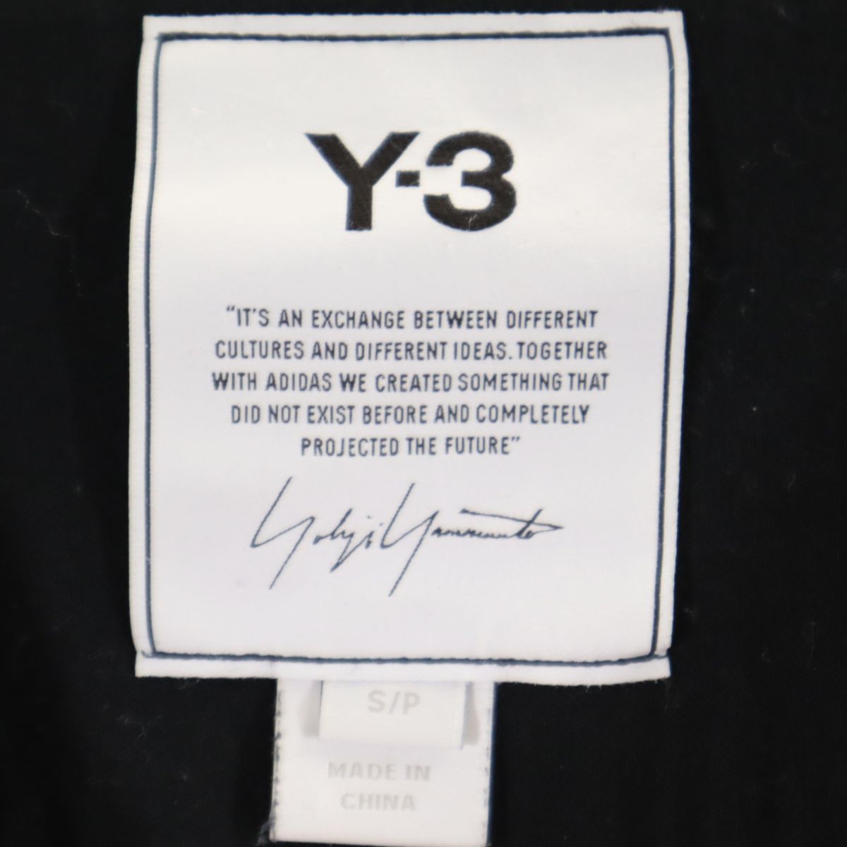 Y-3 ワイスリー 長袖 トレーナー S ブラック系 スウェット メンズ