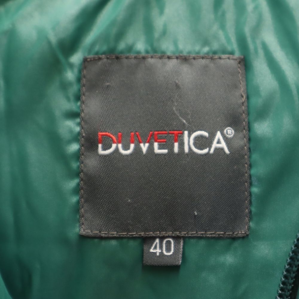 DUVETICA デュベティカ 長袖 ダウンジャケット 40 グリーン系 Adhara MFN-1001R レディース