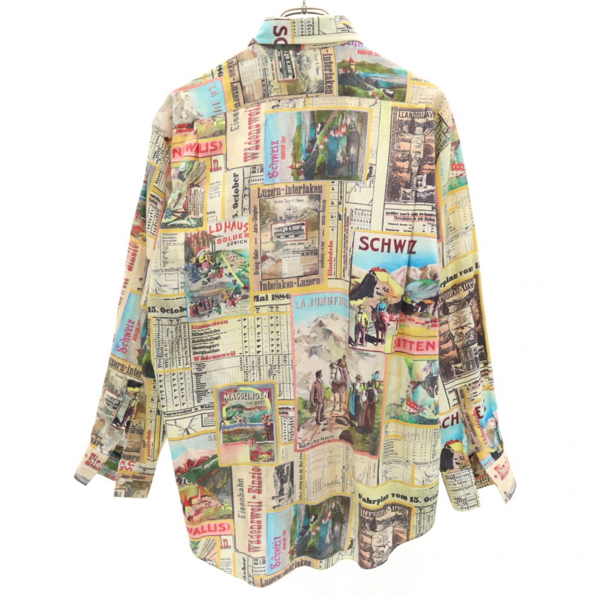 ポールスミス 総柄 長袖 シャツ M Paul Smith メンズ