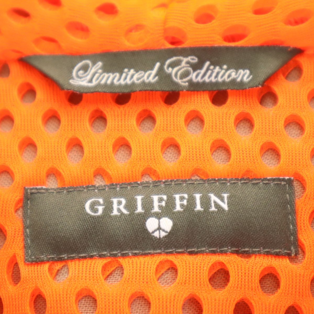GRIFFIN グリフィン イタリア製 カモフラ柄 長袖 ジップパーカー M カーキ系 迷彩 メンズ