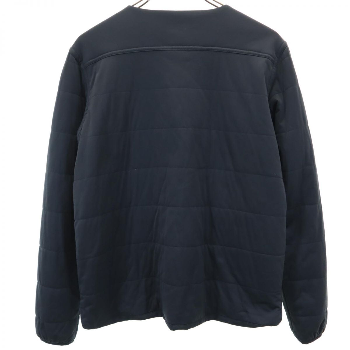 snowpeak スノーピーク ノーカラー 中綿ジャケット S ネイビー メンズ