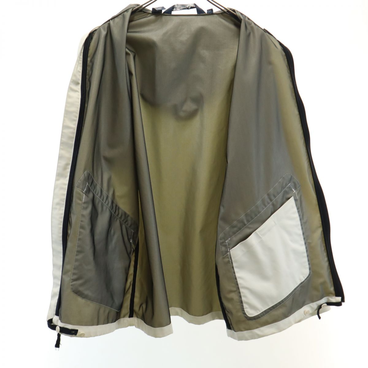 Polo by Ralph Lauren ポロバイラルフローレン 長袖 ジップジャケット L ホワイト系 メンズ