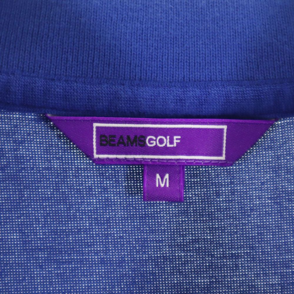BEAMS GOLF ビームスゴルフ ゴルフ 半袖 ポロシャツ M ブルー系 レディース
