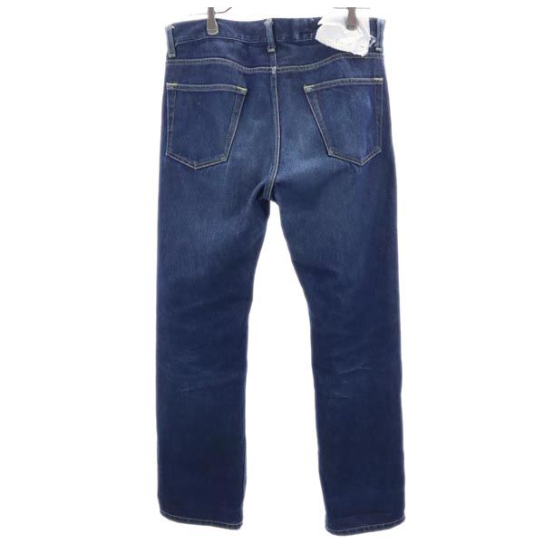 (株)UNITE 日本製 ストレートデニムパンツ W32 ジーパン ボタンフライ メンズ